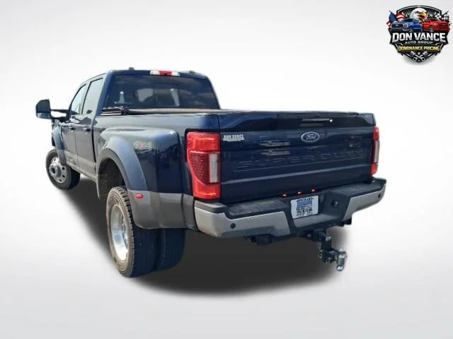 Used 2022 Antimatter Blue Metallic Ford Lariat image 2
