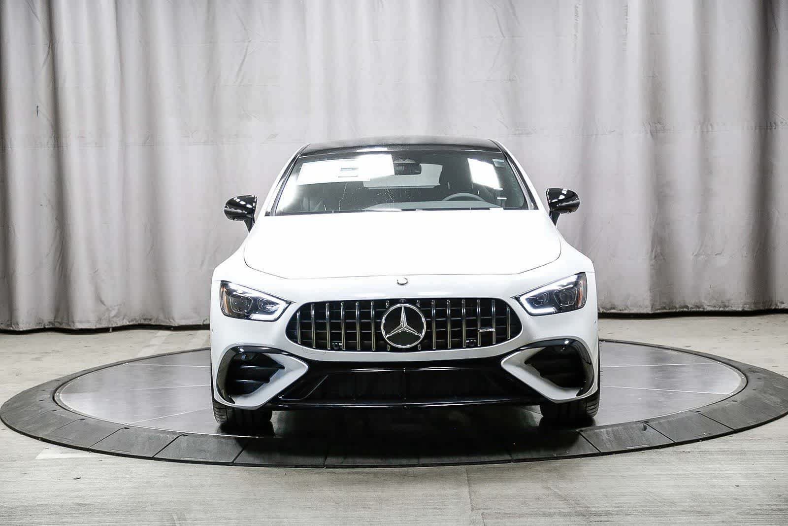New 2026 MANUFAKTUR Moonlight White Metallic Mercedes-Benz AMG® GT 53 4-Door Coupe image 32
