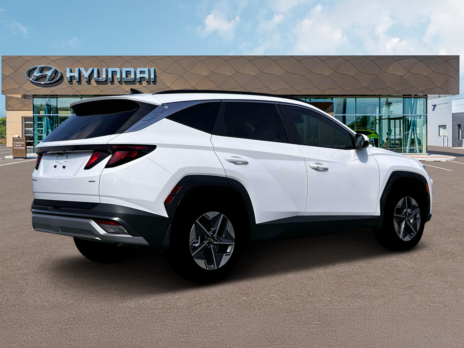 New 2026 White Hyundai SEL AWD image 8