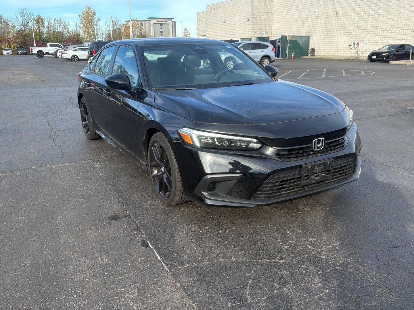 Used 2024 Crystal Black Pearl Honda Sport image 4