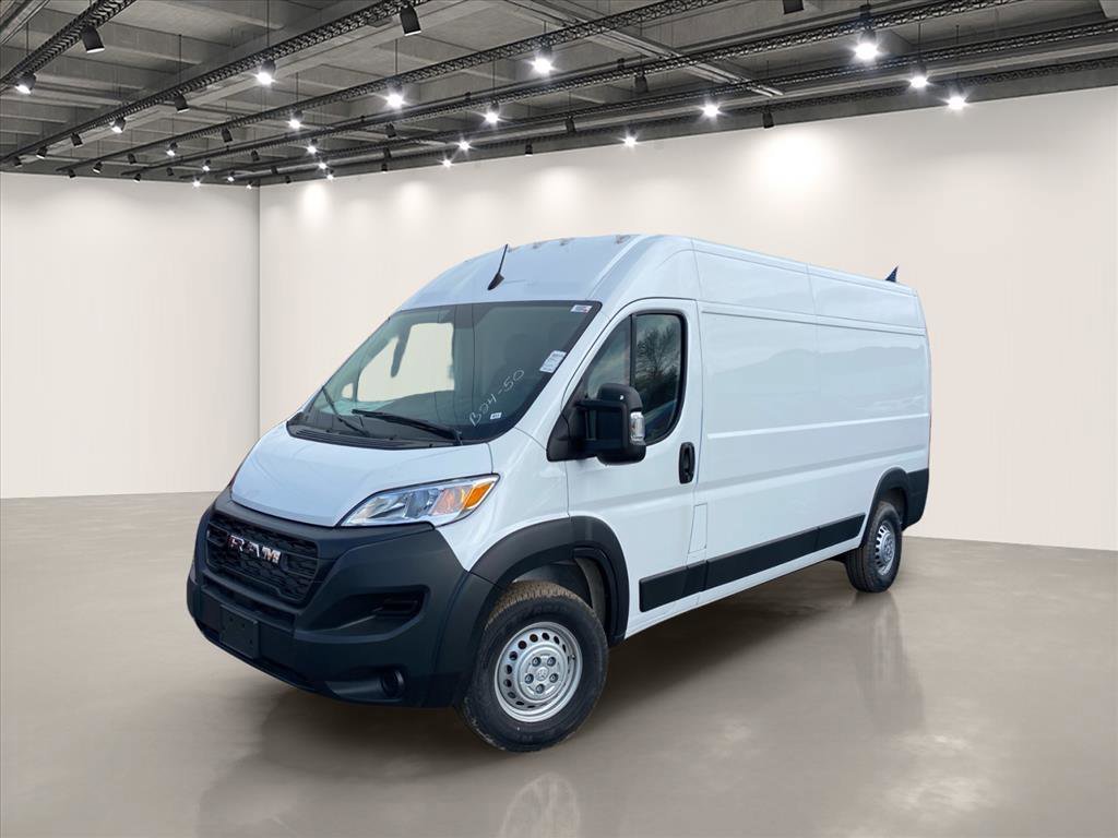 New 2025 Bright White Clear-Coat Exterior Paint RAM High Roof image 2