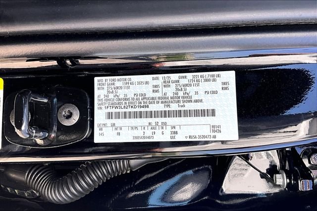 New 2026 Agate Black Metallic Ford XLT image 13