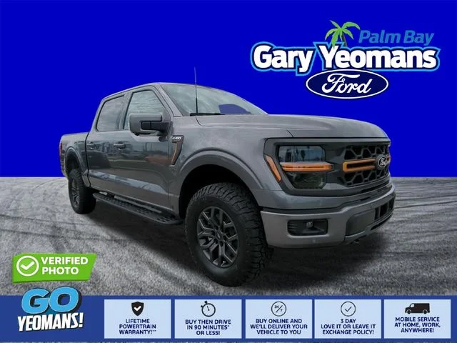 New 2026 Carbonized Gray Metallic Ford Tremor® image 1