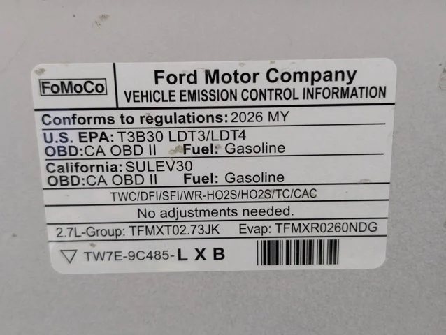 New 2026 Oxford White Ford STX® image 61