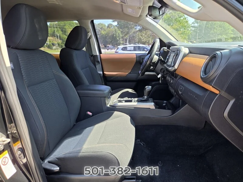 Used 2018 Midnight Black Metallic TOYOTA SR5 DOUBLE CAB 6