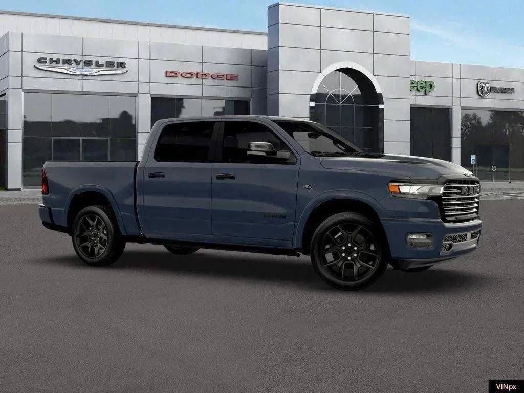 New 2026 Forged Blue Metallic Exterior Paint RAM Laramie image 7
