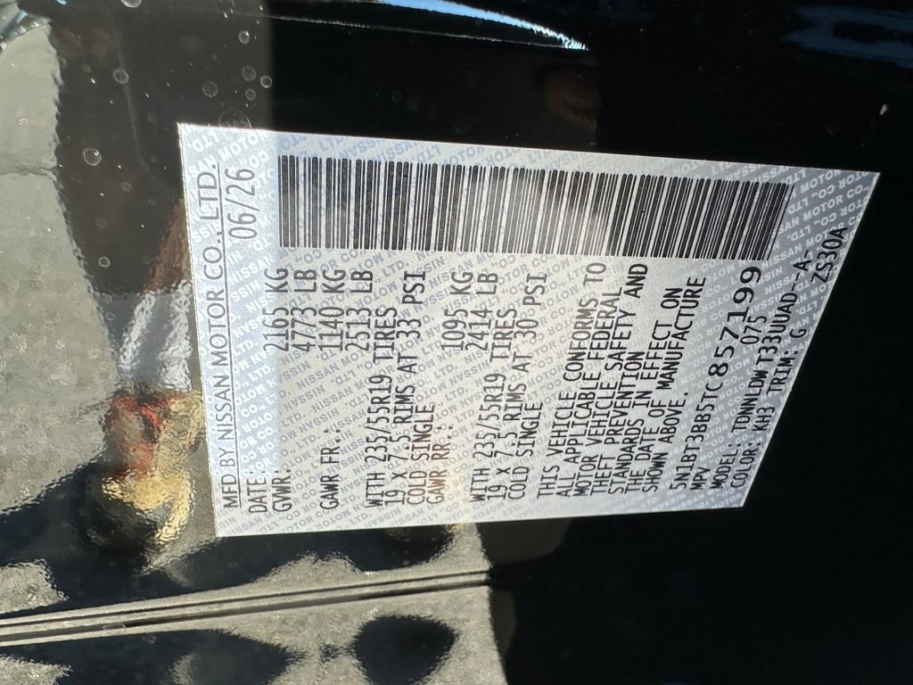 New 2026 Black Nissan Dark Armor image 11