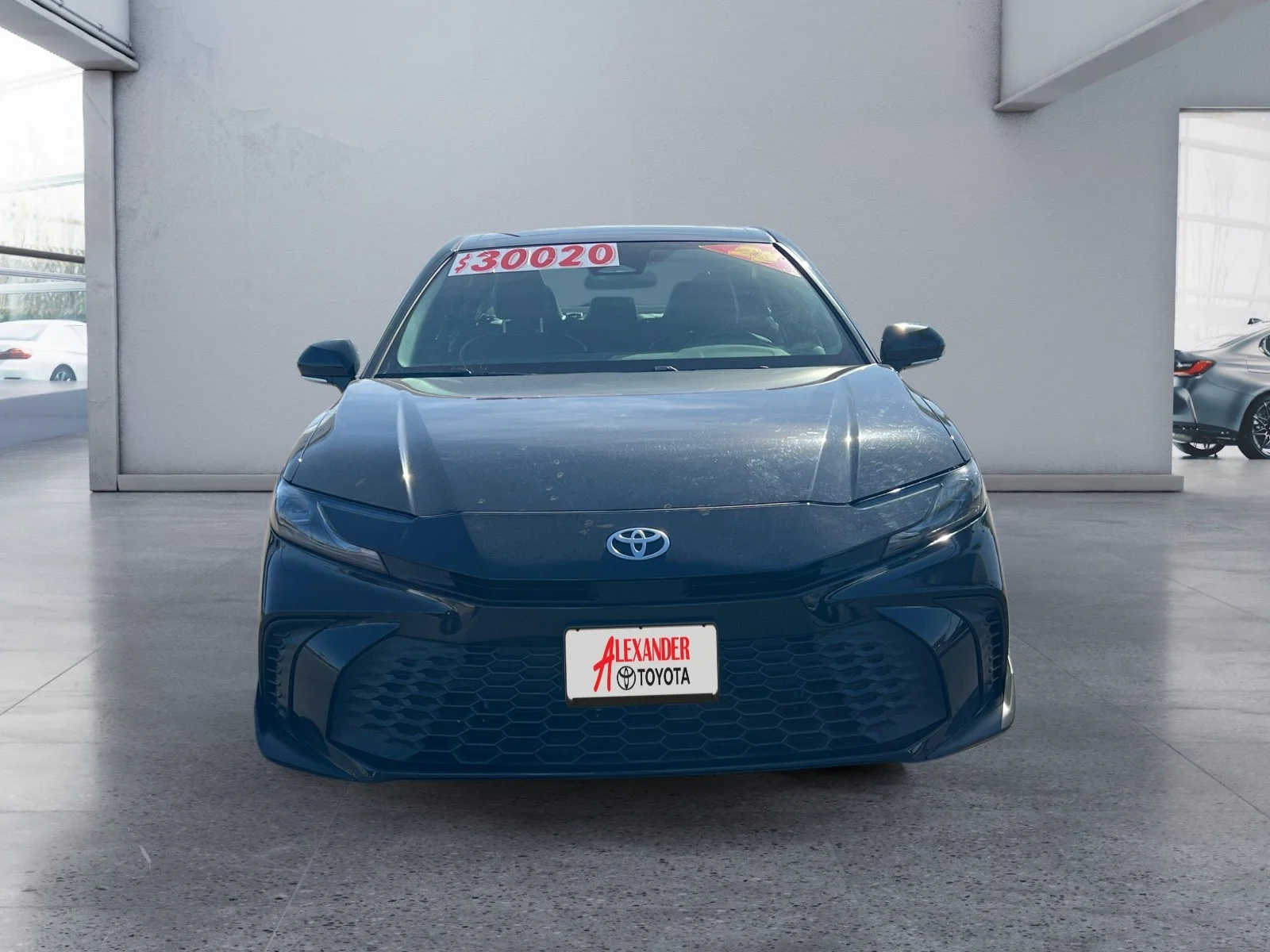 Used 2025 Midnight Black Metallic Toyota SE image 8