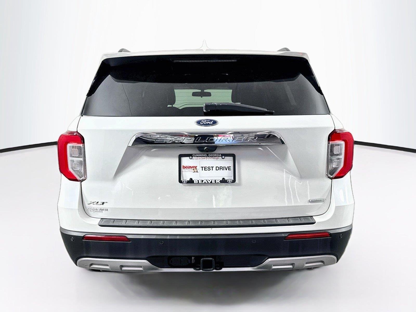 Used 2020 Star White Metallic Tri-Coat Ford XLT image 11