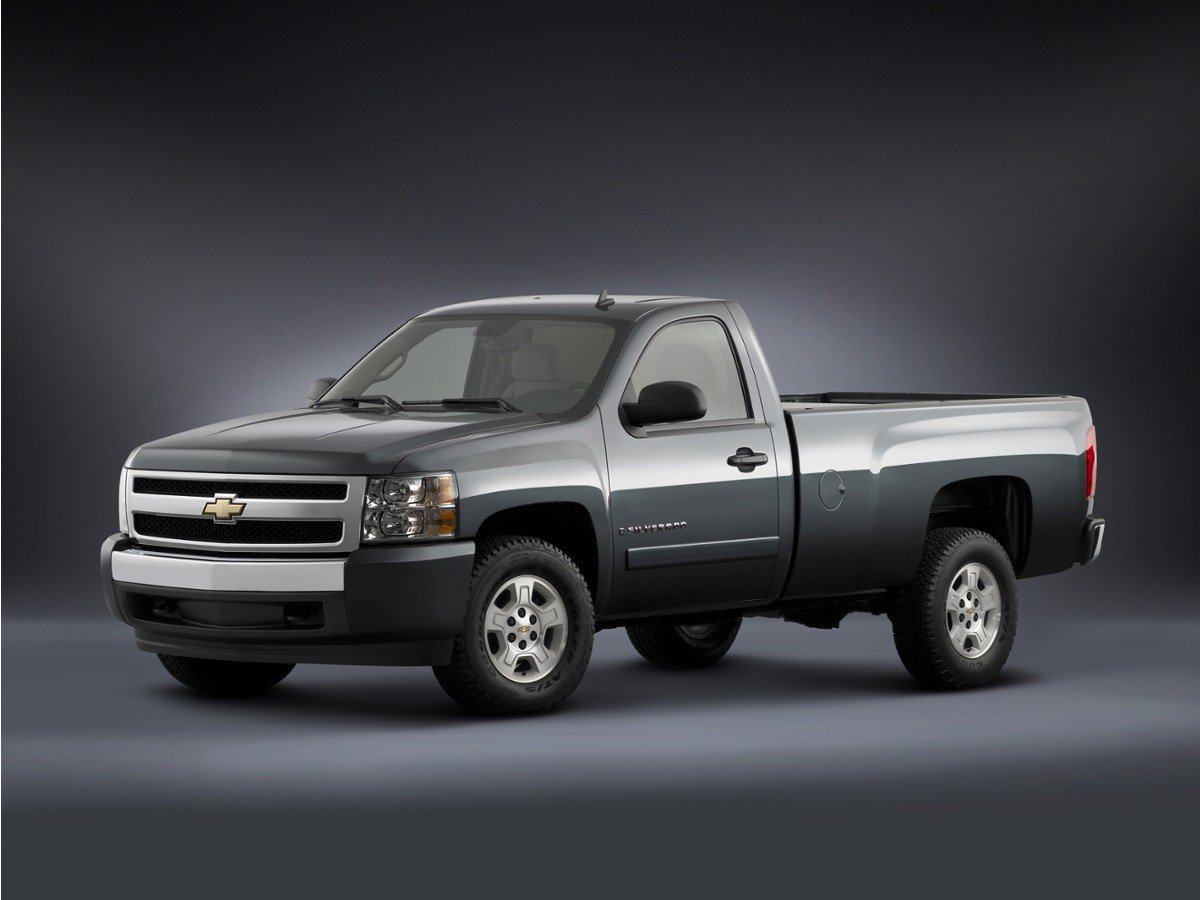 Used 2008 Red Chevrolet Work Truck image 1