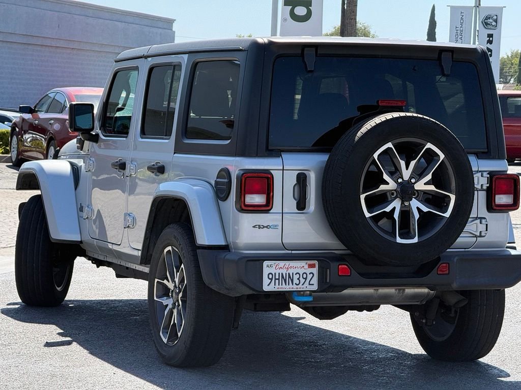 Used 2024 Silver Jeep Sport S 4xe image 2