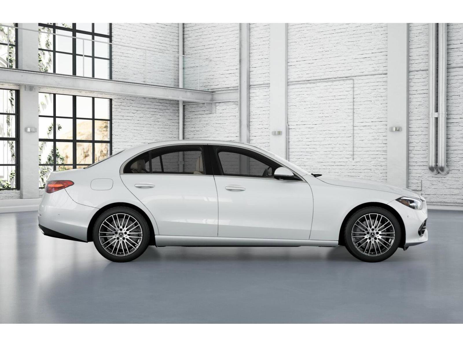 New 2026 MANUFAKTUR Moonlight White Metallic Mercedes-Benz C 300 4MATIC® Sedan image 16