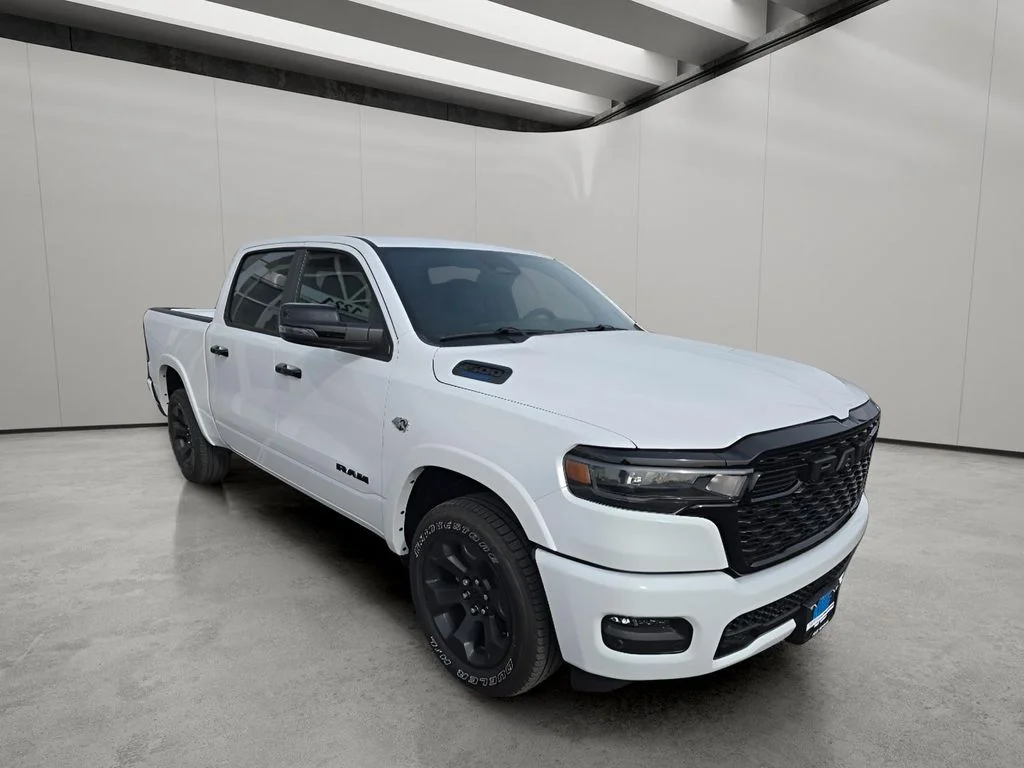 New 2026 Bright White Clear-Coat Exterior Paint RAM Big Horn image 8