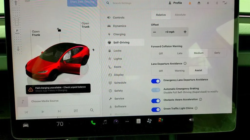 Used 2026 Ultra Red Tesla Long Range RWD w/ White & Black Premium Interior image 18
