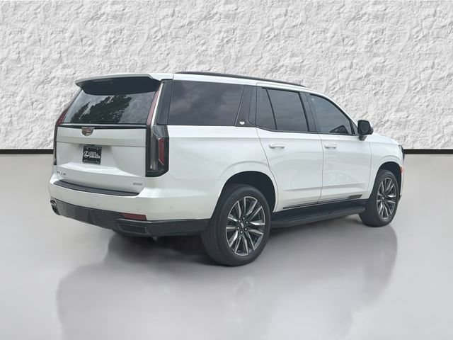 Used 2024 Crystal White Tricoat Cadillac 4WD Sport image 3