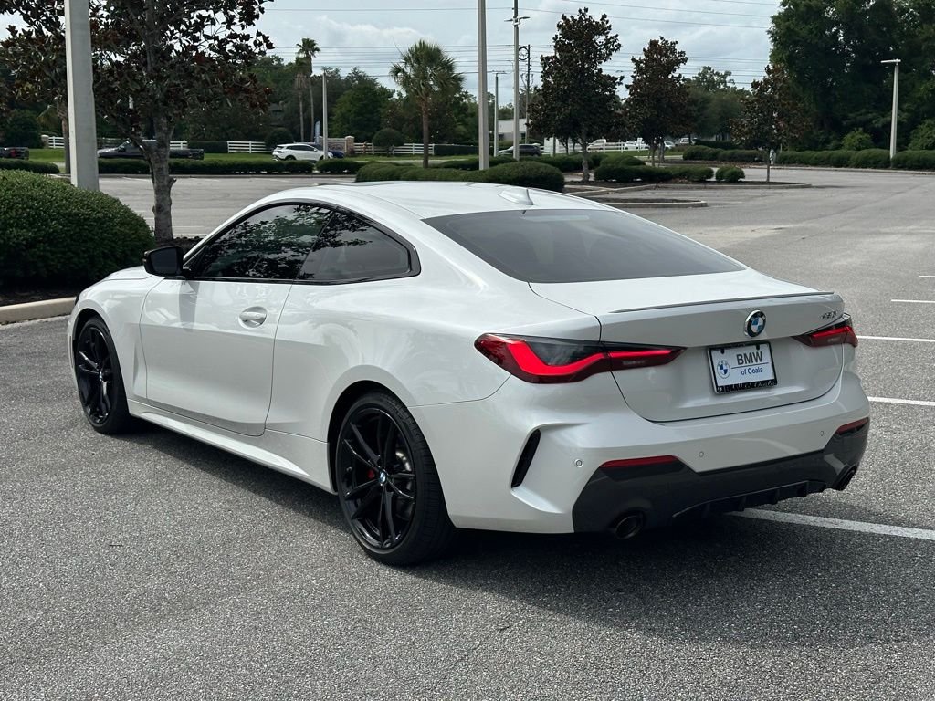 Certified Used 2022 Mineral White Metallic BMW 430i image 3