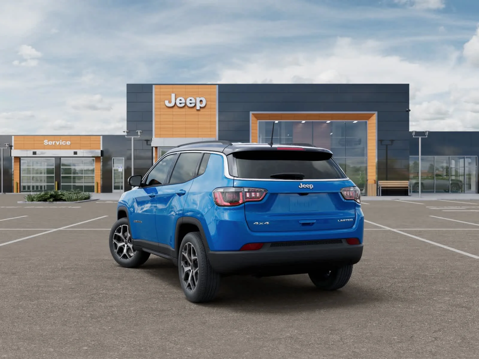 New 2026 Hydro Blue Pearlcoat Jeep Limited image 3