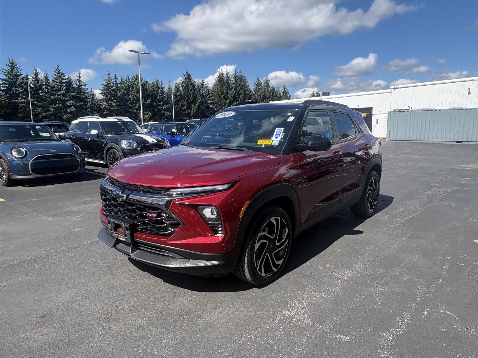 Used 2024 Crimson Metallic Chevrolet RS image 3