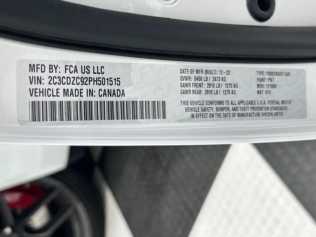 Used 2023 White Dodge SRT Hellcat Widebody image 21