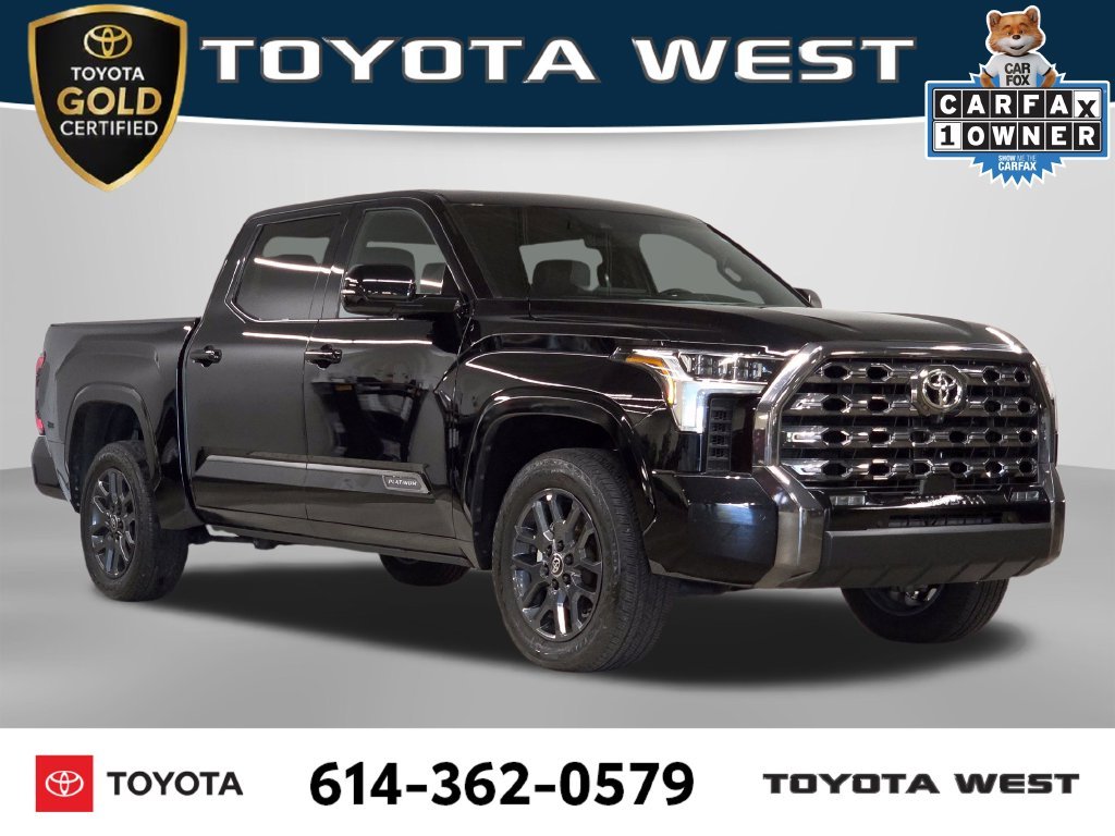 Certified Used 2025 Black Toyota Platinum image 3