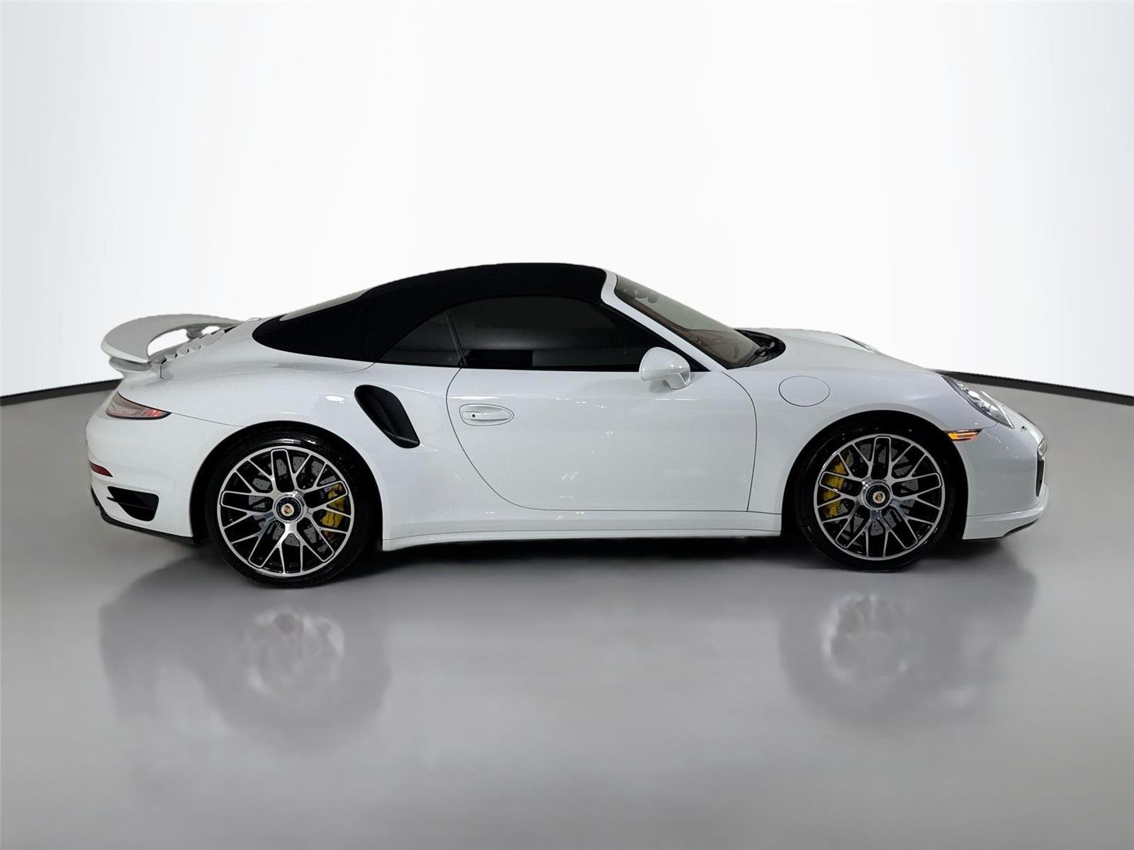 Used 2015 White Porsche Turbo S Cab image 48