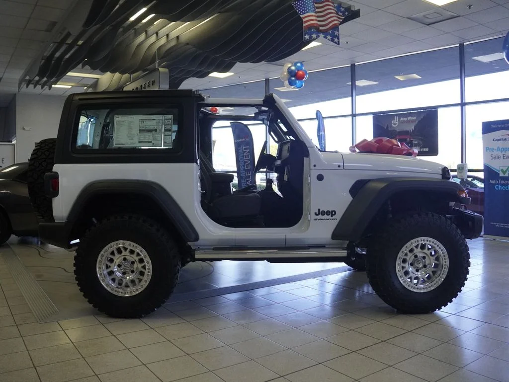 New 2026 Bright White Clearcoat Jeep Sport image 2