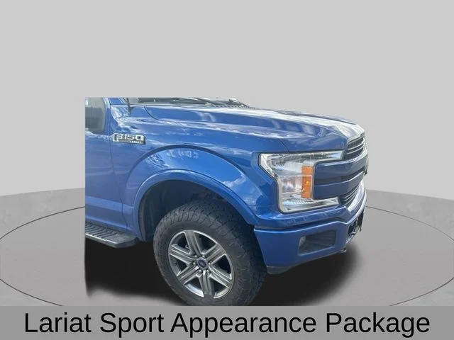 Used 2018 Blue Ford Lariat image 5