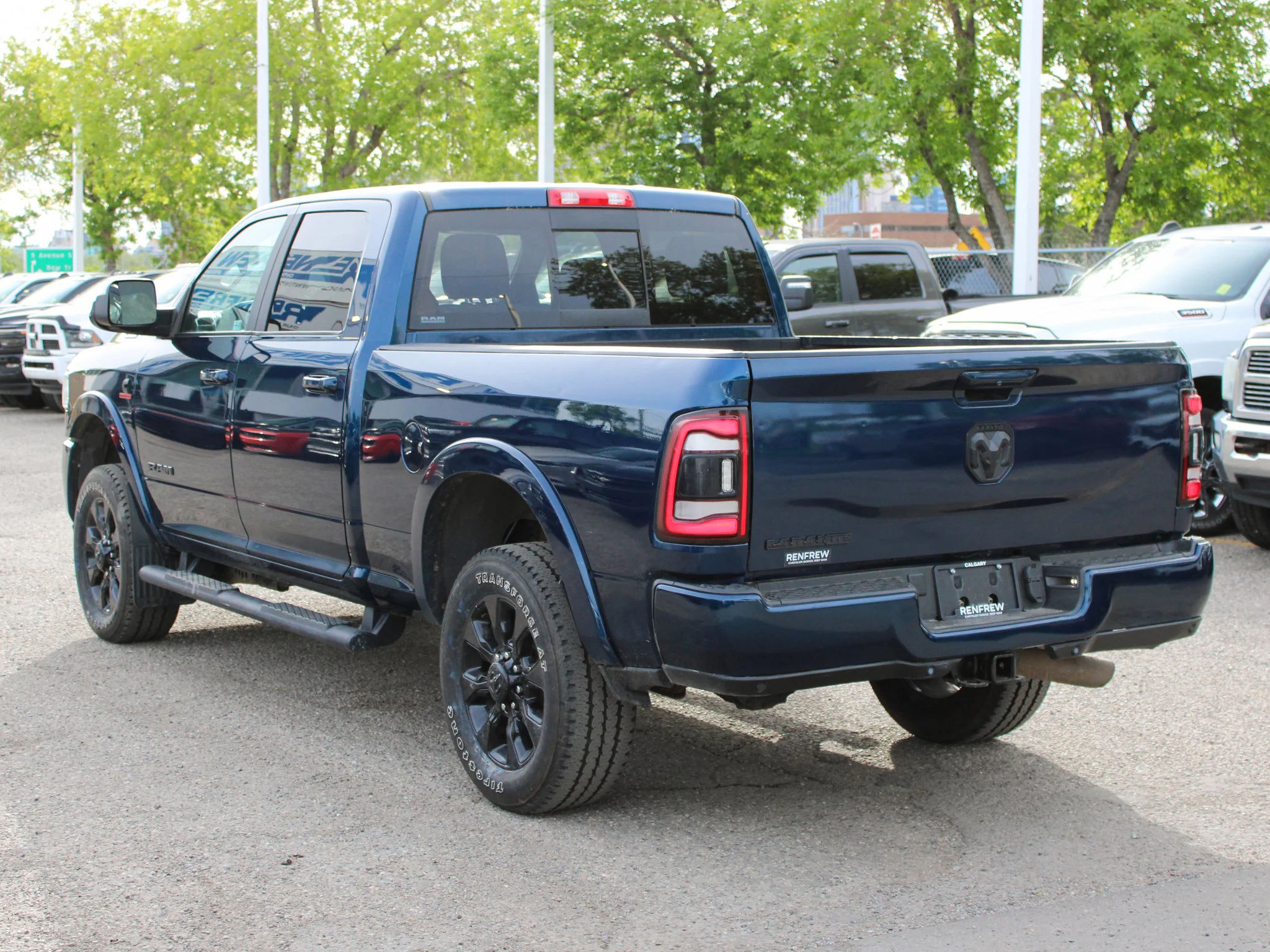 Used 2021 Blue RAM Laramie * Night Edition | Cummins Diesel | Rear Air Suspension | Harman/Kardon | Apple CarPlay image 13