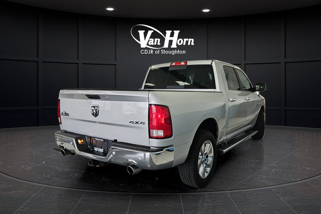 Used 2017 Bright Silver Clearcoat Metallic Ram Big Horn image 7