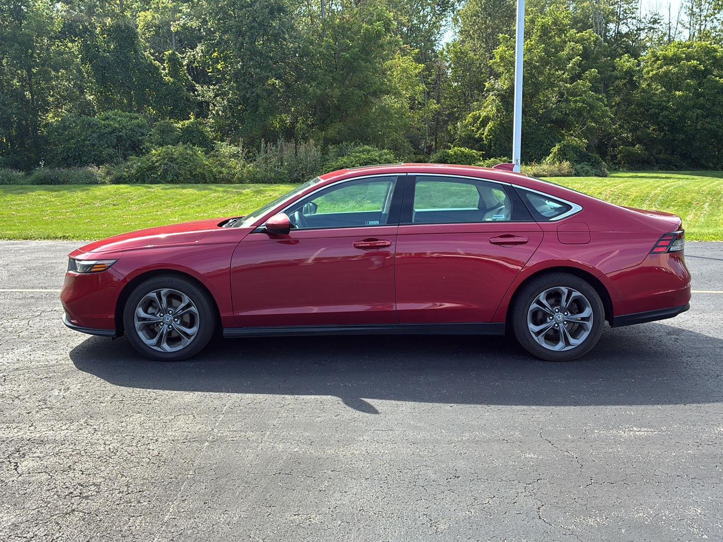 Used 2023 Radiant Red Metallic Honda EX image 16