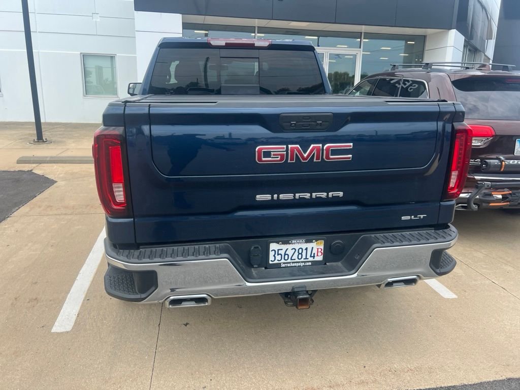 Used 2021 Pacific Blue Metallic GMC SLT image 4