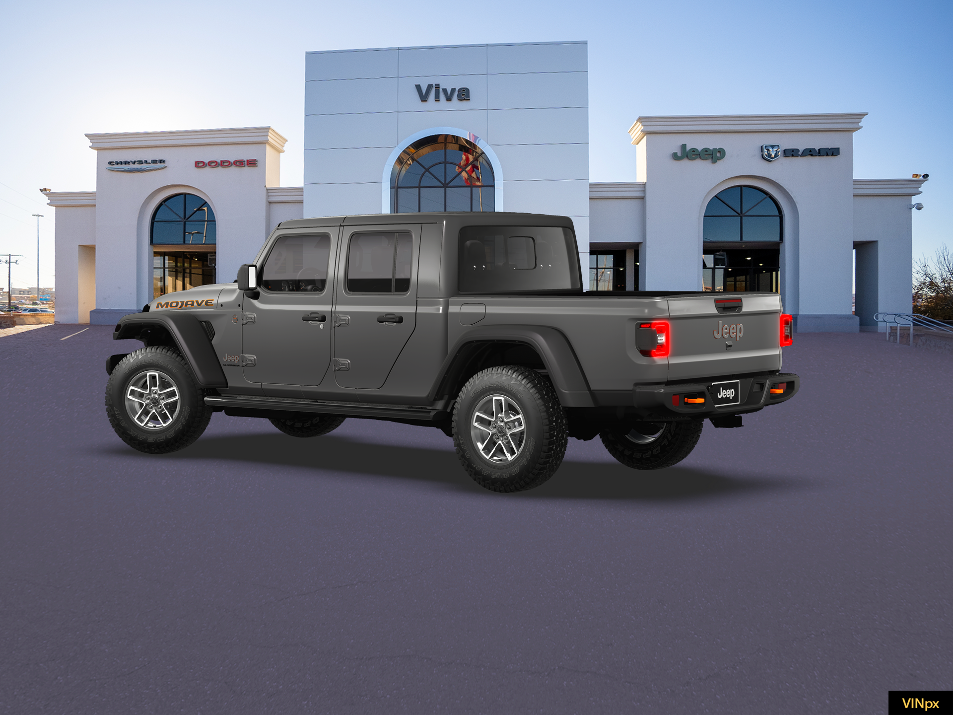 New 2026 Granite Crystal Metallic Clear-Coat Exterior Paint Jeep Mojave image 4