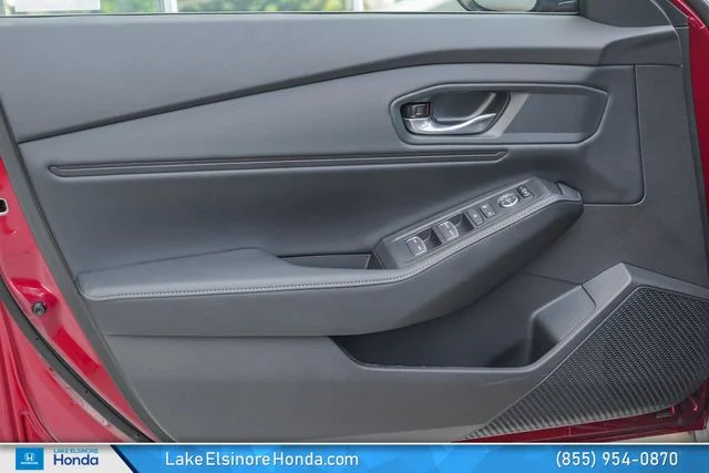 New 2026 Radiant Red Metallic Honda Sport Hybrid image 12