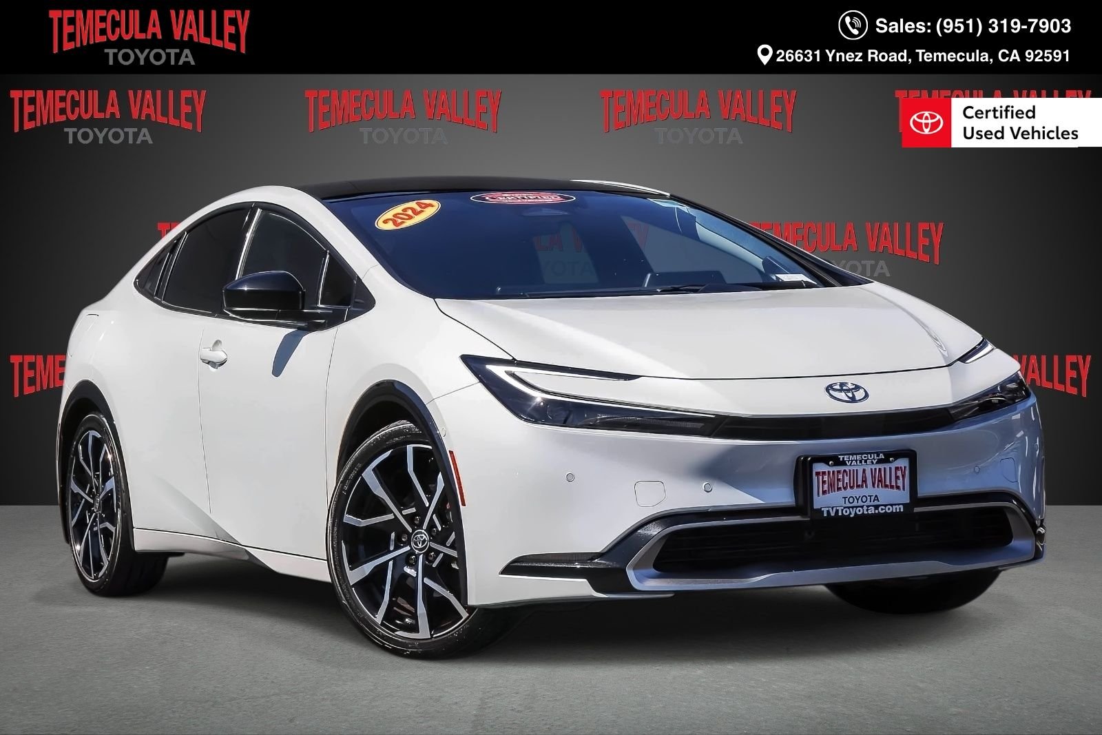 Certified Used 2024 Pearl Toyota XSE Premium image 1