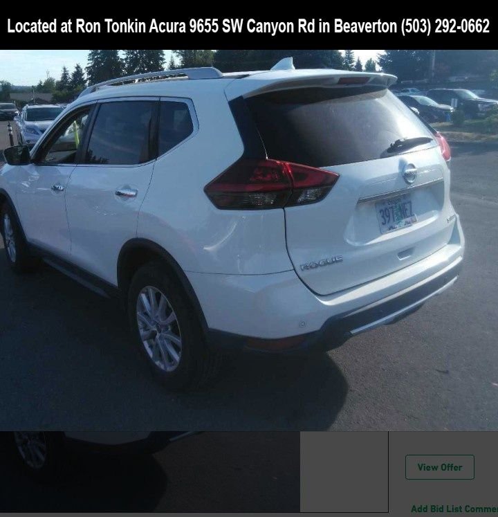 Used 2020 Glacier White Nissan SV image 3