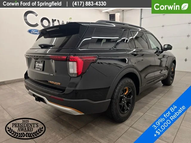 New 2026 Agate Black Metallic Ford Tremor® image 8