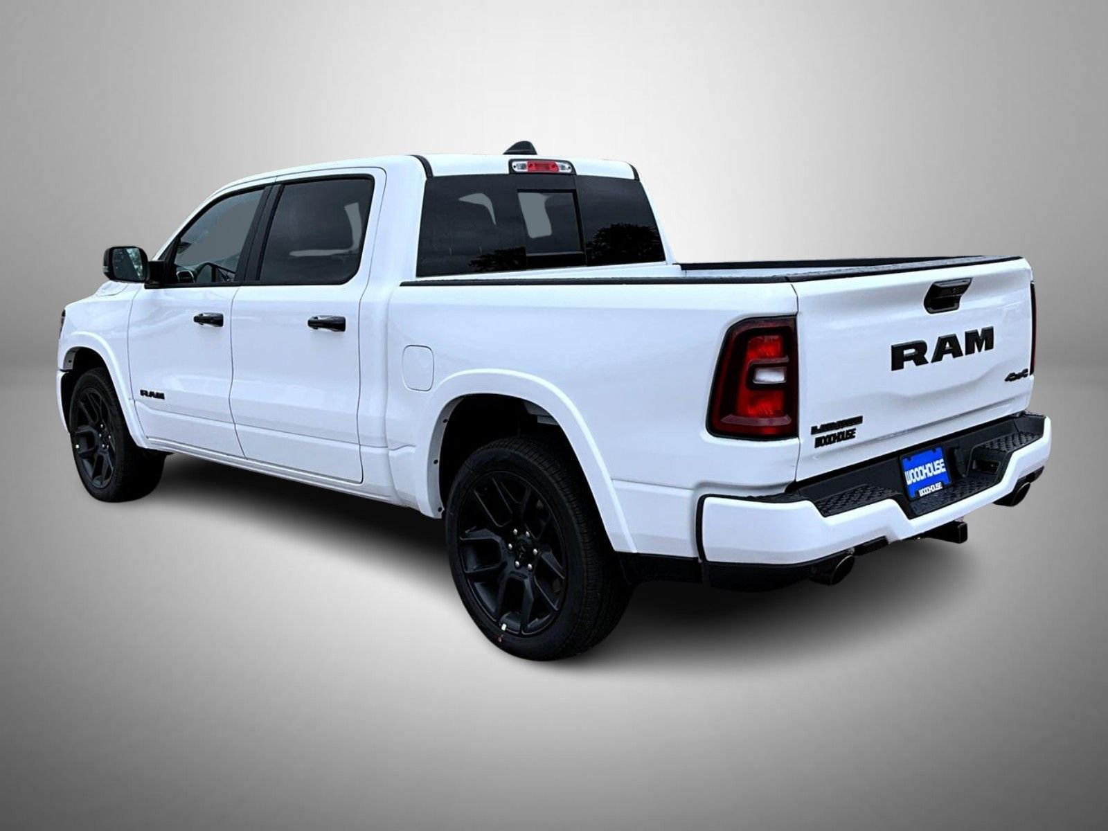 New 2026 Bright White Clear-Coat Exterior Paint RAM Laramie image 7