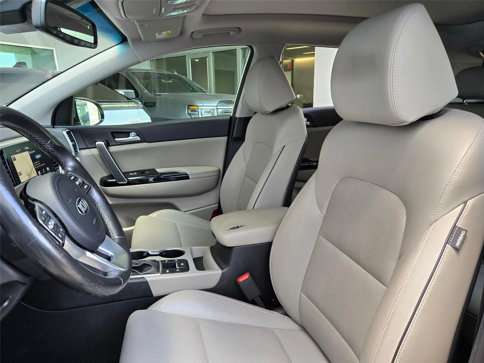 Used 2020 Snow White Pearl Kia EX image 28