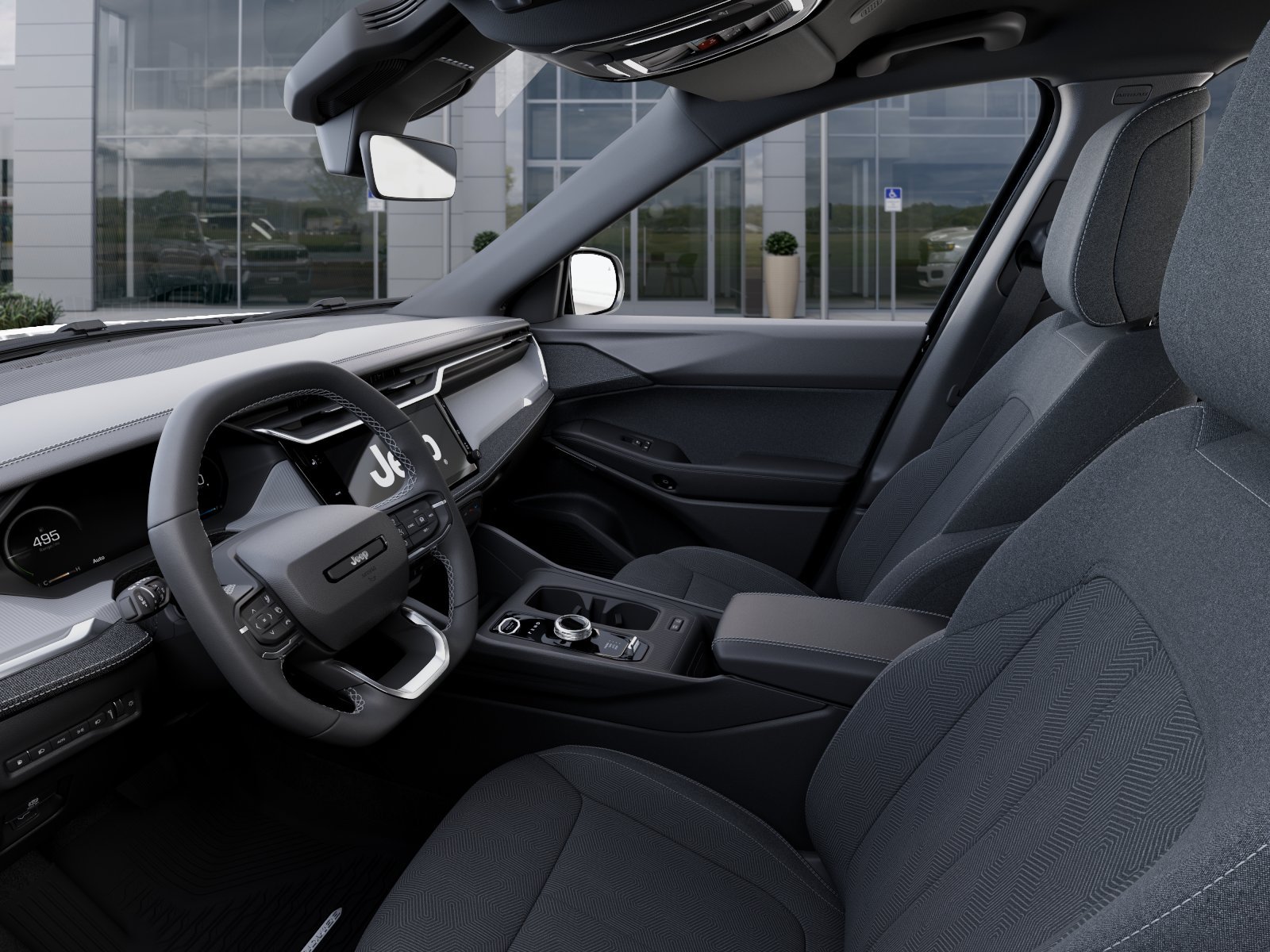 New 2026 Diamond Black Crystal Pearlcoat Jeep Laredo image 58