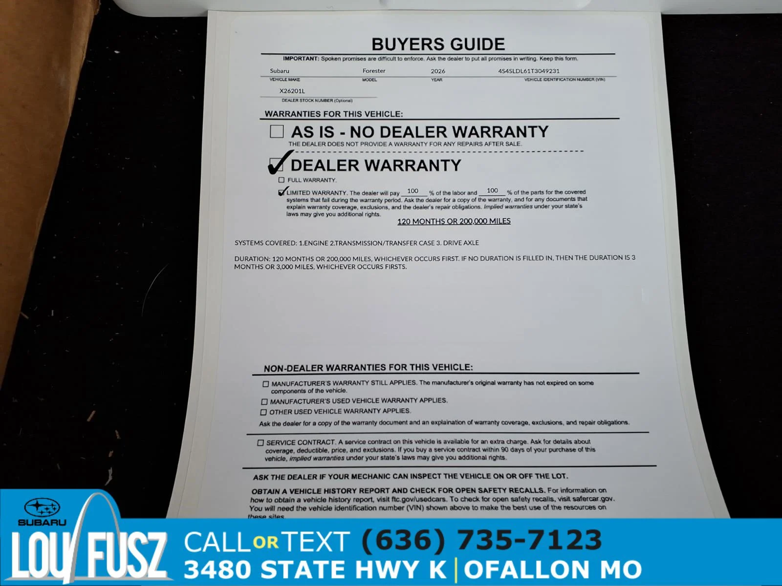Used 2026 Crystal White Pearl Subaru Wilderness image 35