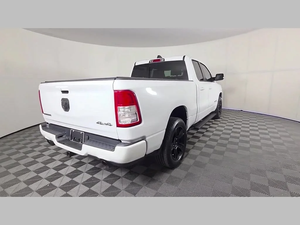 Used 2021 Bright White Clearcoat Ram Big Horn image 41