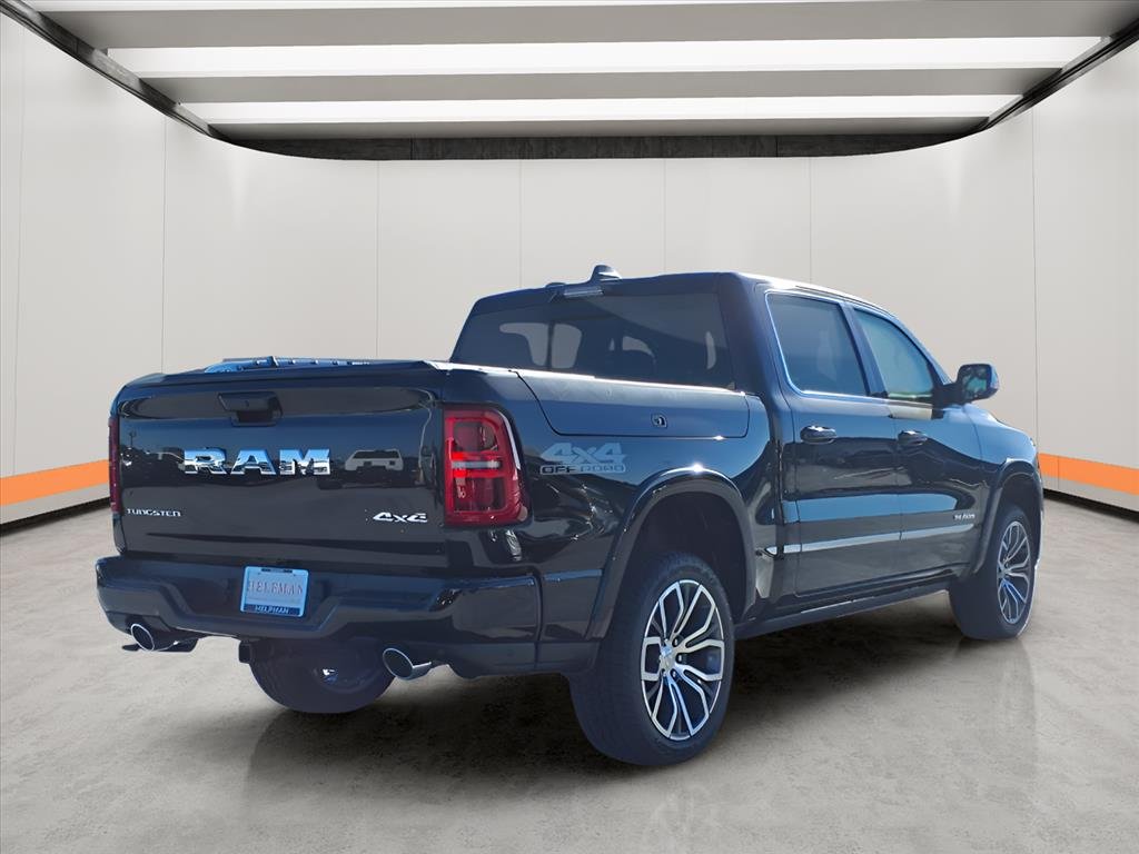 New 2026 Diamond Black Crystal Pearl-Coat Exterior Paint RAM Tungsten image 6