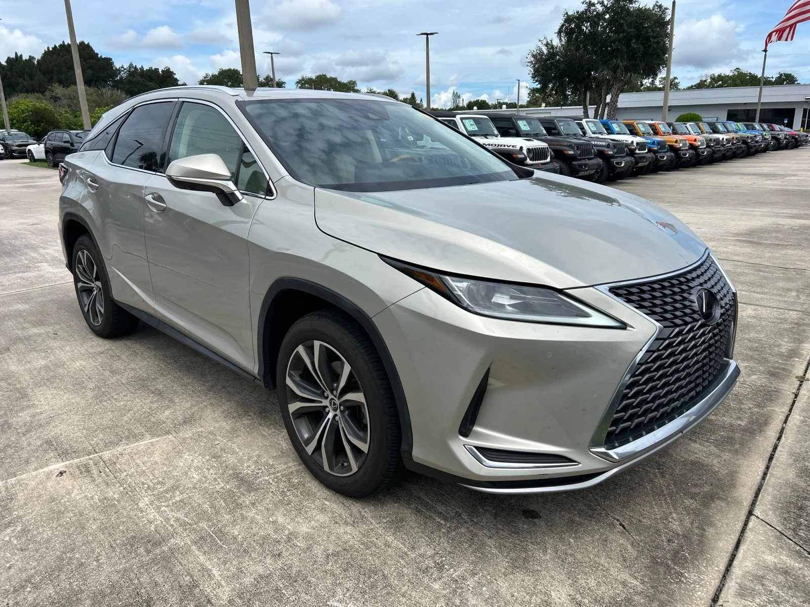 Used 2021 Beige Metallic Lexus 350 image 7