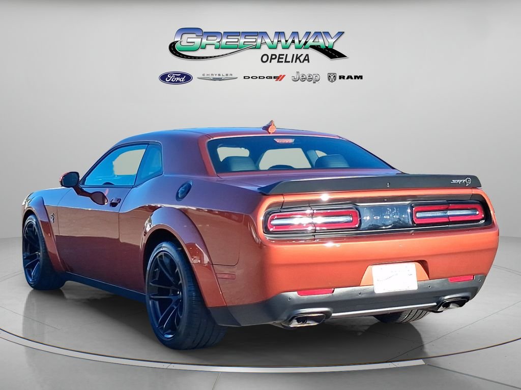 Used 2022 Orange Dodge SRT Hellcat Widebody image 4