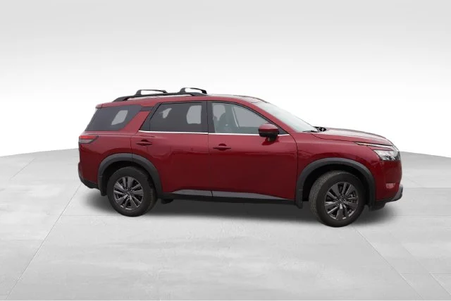 Certified Used 2023 Red Nissan SV image 2
