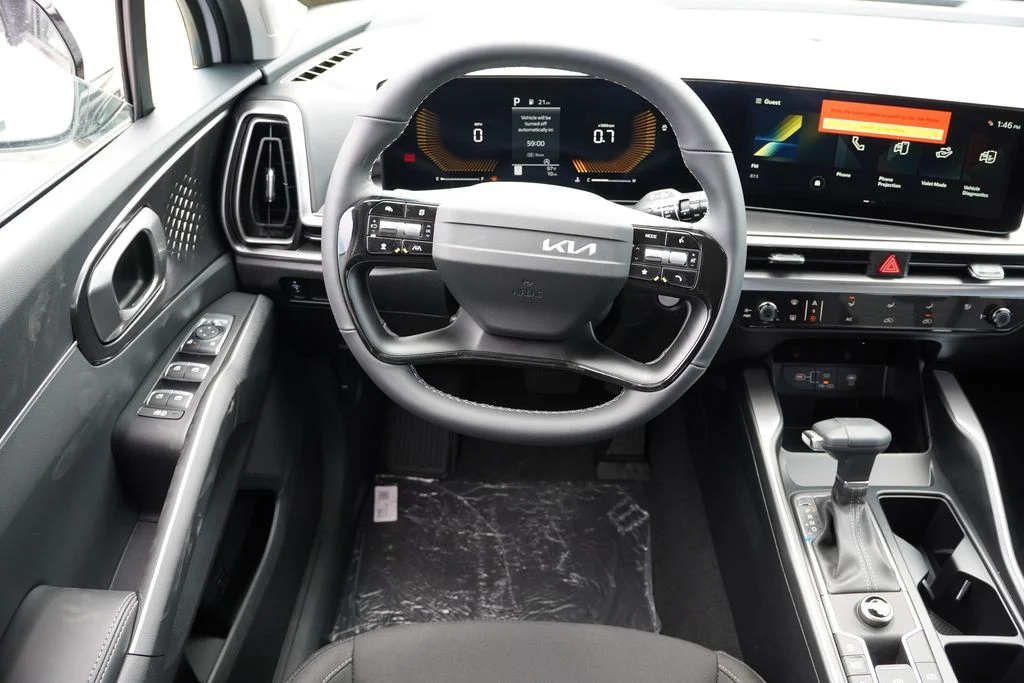 New 2026 Glacial White Pearl Kia LX image 14