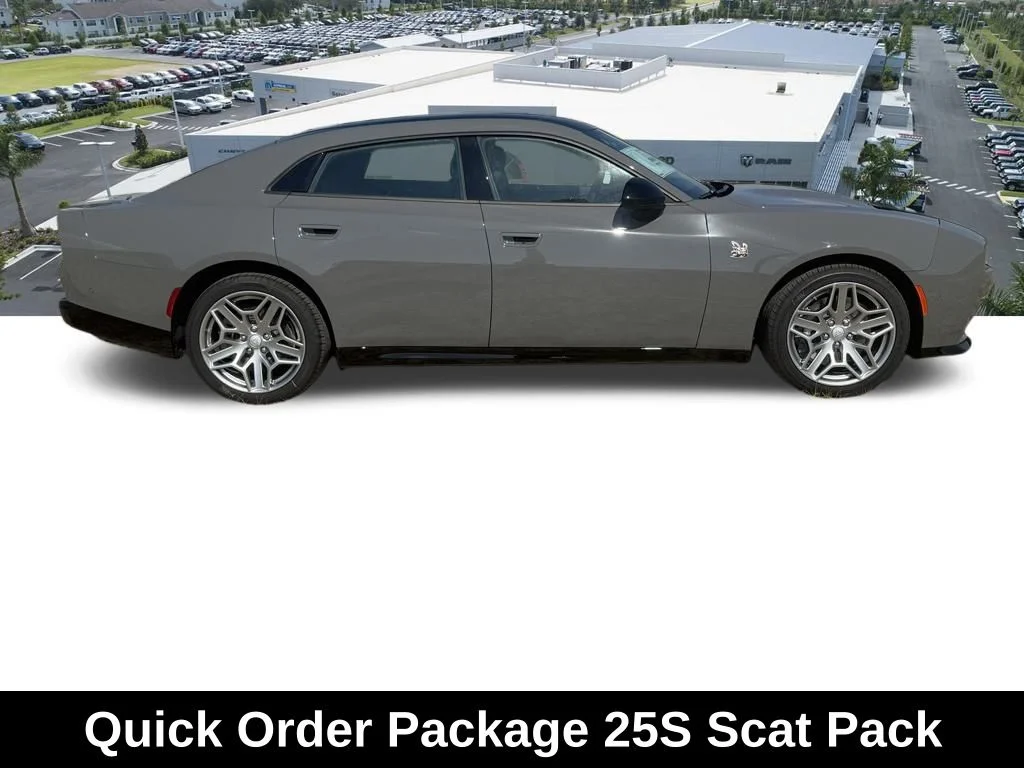 New 2026 Destroyer Gray Exterior Paint Dodge R/T Scat Pack image 3