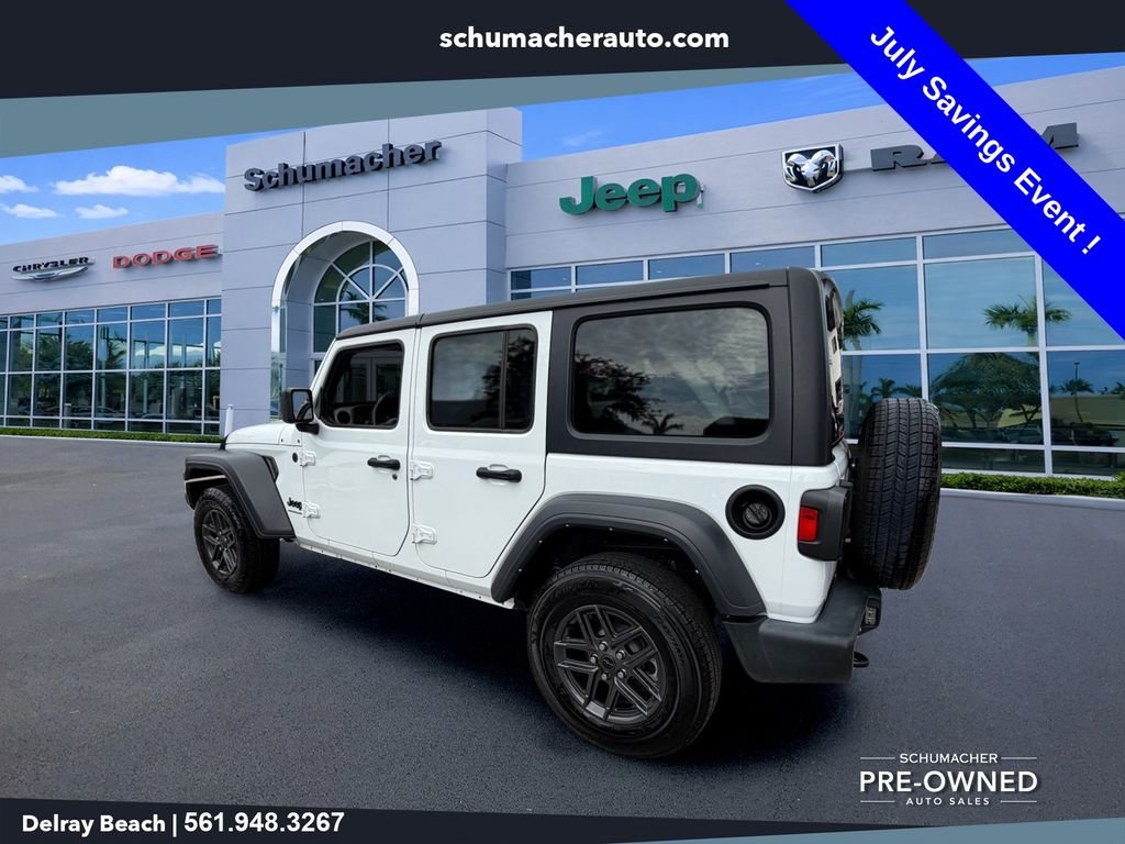 Used 2024 White Jeep Sport S image 5