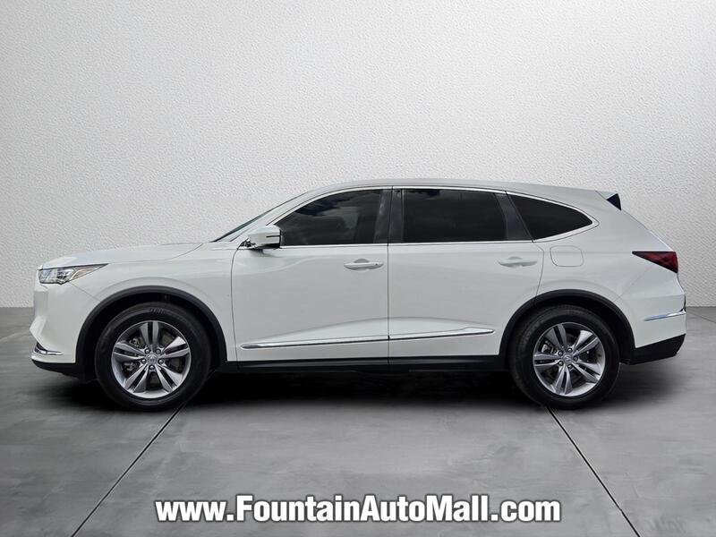 Certified Used 2024 Platinum White Pearl Acura MDX image 2