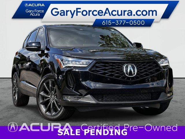 Used 2025 Majestic Black Pearl Acura SH-AWD w/A-Spec Package image 1